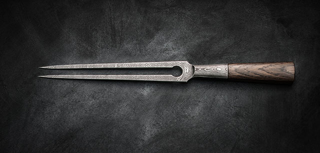 Premium Deluxe Tranchiergabel